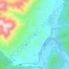 沙峪 topographic map, elevation, terrain