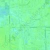 Palm River Shores topographic map, elevation, terrain