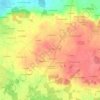 Les Mesliers topographic map, elevation, terrain