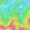 放峰头 topographic map, elevation, terrain