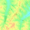 中店 topographic map, elevation, terrain