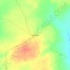 玻璃城子镇 topographic map, elevation, terrain