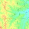 张祠 topographic map, elevation, terrain