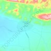 Dera Bugti topographic map, elevation, terrain