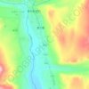 曲隆 topographic map, elevation, terrain