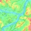 Watson topographic map, elevation, terrain