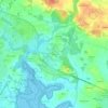 Runiac topographic map, elevation, terrain