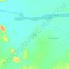 Yiyili topographic map, elevation, terrain