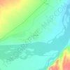 恰木萨勒 topographic map, elevation, terrain