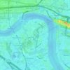 Stave Hill topographic map, elevation, terrain