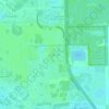 Bonita Lakes topographic map, elevation, terrain