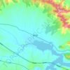 鲁村镇 topographic map, elevation, terrain