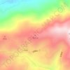 大伦山 topographic map, elevation, terrain