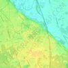 Campus Universitaire topographic map, elevation, terrain