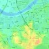 下车门 topographic map, elevation, terrain