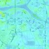 小涌村 topographic map, elevation, terrain