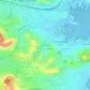 La Donicarde topographic map, elevation, terrain