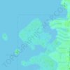 Catfish Creek topographic map, elevation, terrain