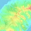 Antimachia topographic map, elevation, terrain