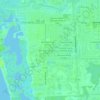 Carmel at Vanderbilt Lakes topographic map, elevation, terrain