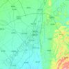 德阳市 topographic map, elevation, terrain