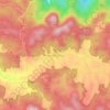 Mekarwangi topographic map, elevation, terrain