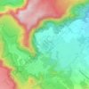 Petite Plaine topographic map, elevation, terrain