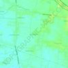 Menganti topographic map, elevation, terrain