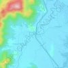 Campo topographic map, elevation, terrain
