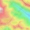 Ibones de Ixalenques topographic map, elevation, terrain