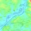 Clédy topographic map, elevation, terrain