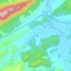 水西 topographic map, elevation, terrain