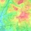 Wimblebury topographic map, elevation, terrain