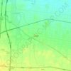 化龙镇 topographic map, elevation, terrain