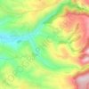 Barti topographic map, elevation, terrain
