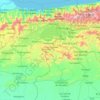 Distrito Carlos Arvelo topographic map, elevation, terrain