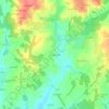 Le Grand Bost topographic map, elevation, terrain