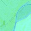 Puerto Busch topographic map, elevation, terrain