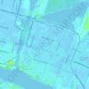 Lower Ninth Ward topographic map, elevation, terrain