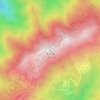 米筛浪 topographic map, elevation, terrain