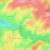 Berg topographic map, elevation, terrain