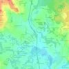 Le Pas d'Ille topographic map, elevation, terrain