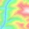 阿卓 topographic map, elevation, terrain