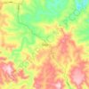 东冶镇 topographic map, elevation, terrain