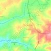 Mumias topographic map, elevation, terrain