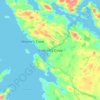 Cottrell's Cove topographic map, elevation, terrain