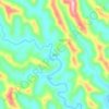 建桥 topographic map, elevation, terrain