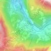 Les Chavants topographic map, elevation, terrain