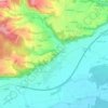 Weinberg topographic map, elevation, terrain