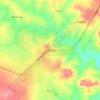 Chongwe topographic map, elevation, terrain